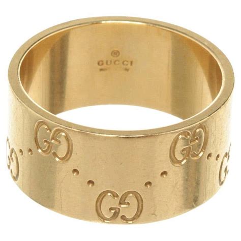 gucci horsebit ring gold